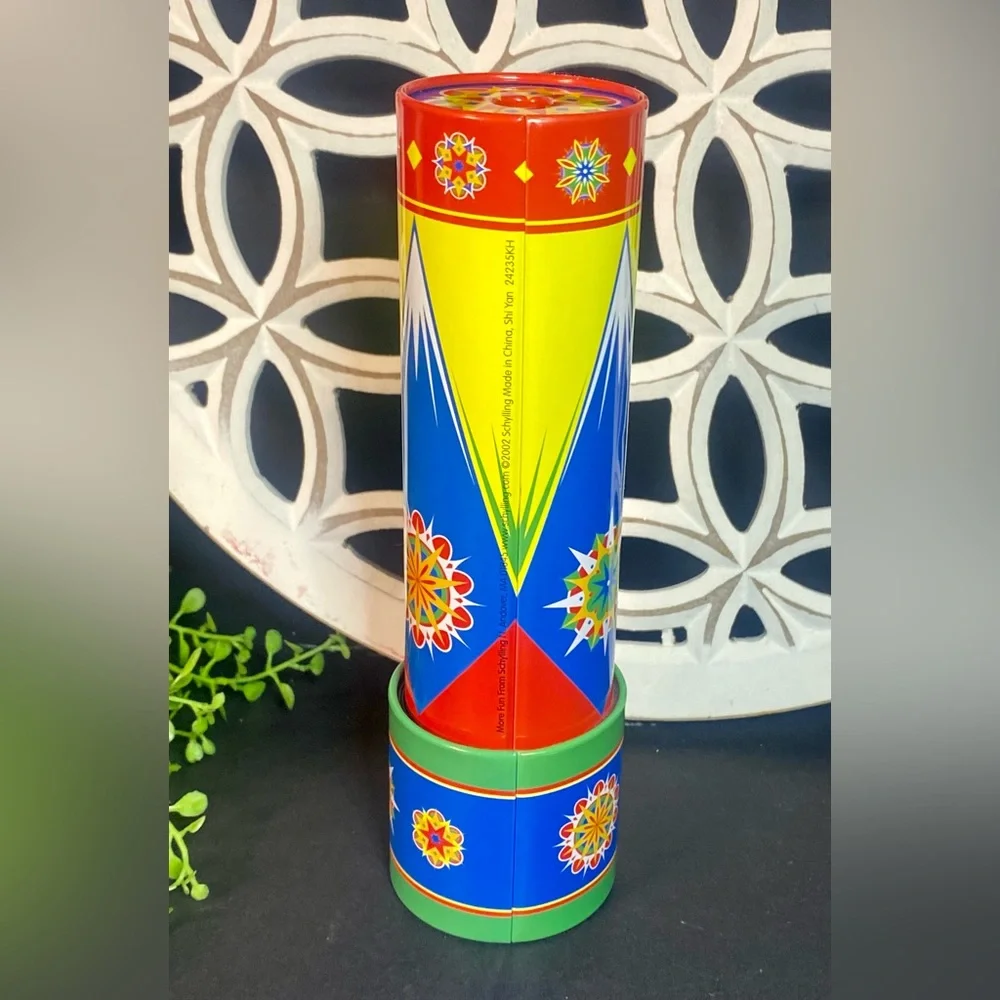 Schylling‎ Toys Classic Tin Kaleidoscope Twist, Turn for New Shapes!